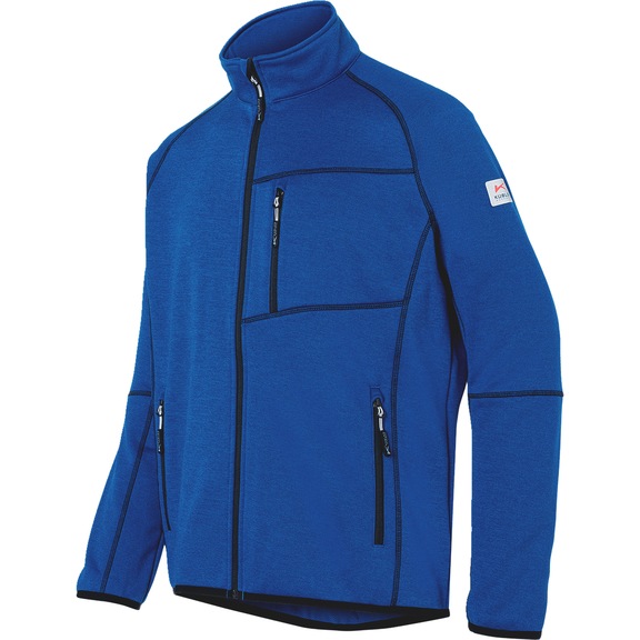 Work jacket Kübler WEATHER sweat fleece jacket 1542 6410 - JACKET-KUEBLER-WEATHER-15426410-46-S