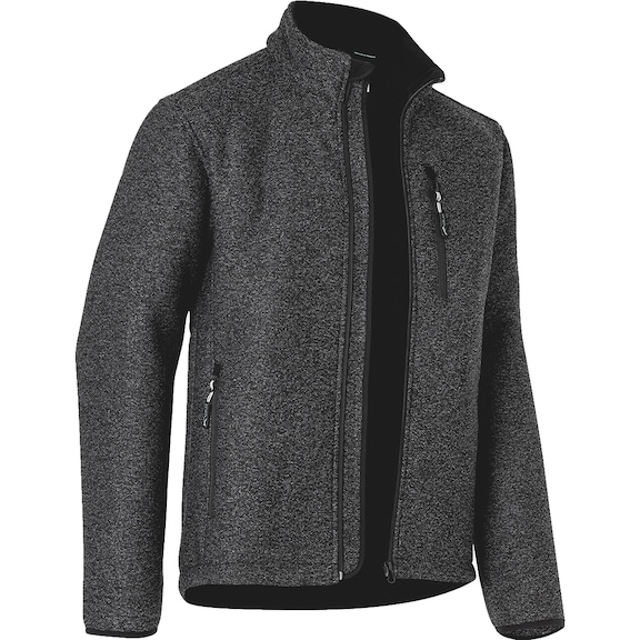Work jacket K&uuml;bler WEATHER knitted fleece jacket