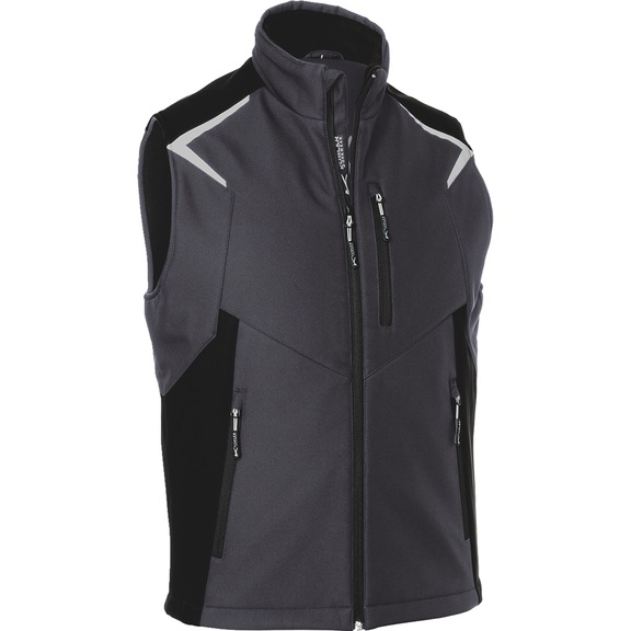 Arbeitsweste Kübler Bodyforce Softshell Weste 7125 5375 - WESTE-KUEBLER-WEATHER-71255375-9799-M