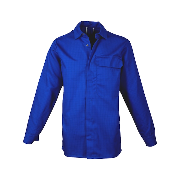 Work shirt, long-sleeved Asatex DALEHE01 flame-retardant shirt - PROTSHIRT-ASATEX-DALEHE01-SZ41