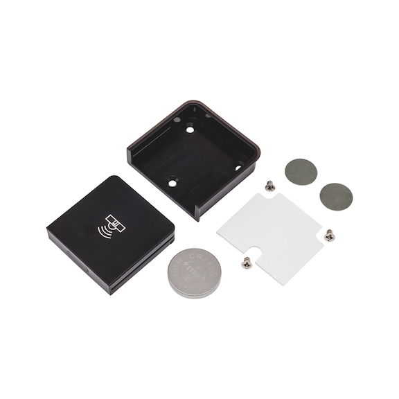 Wireless door contact switch 12&nbsp;V/24&nbsp;V - SWTCH-EL-DO-CONT-LED-T-12/24-1-BLACK