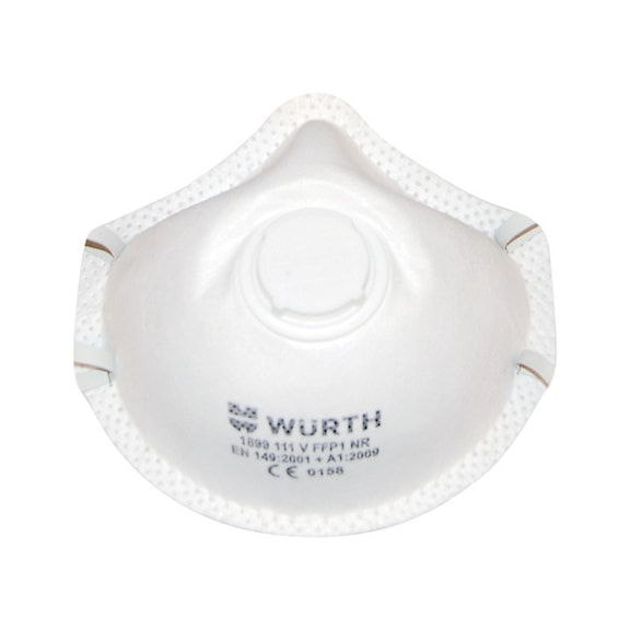 P2 kubbeli solunum maskesi Ventilli