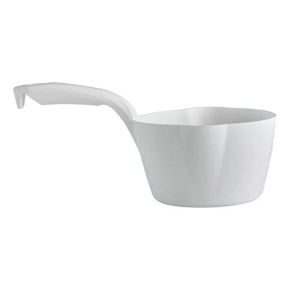 Round bowl scoop - RDSCHOEPKEL-2LTR-WEISS