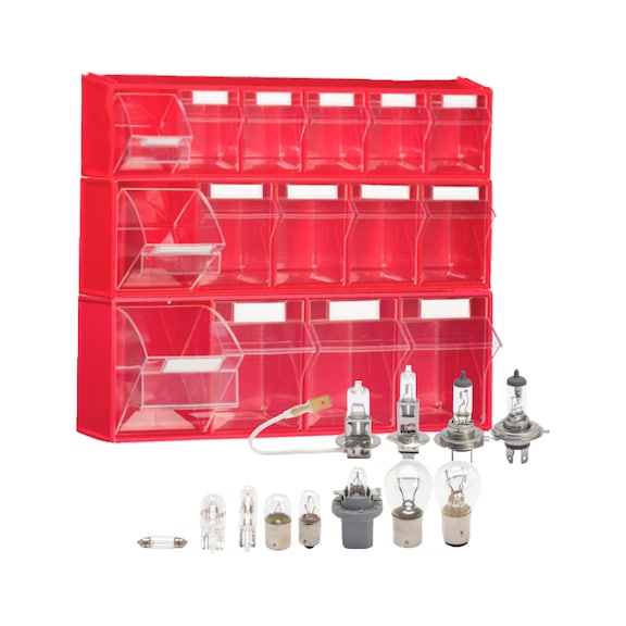 Car bulbs set 24 V with storage box 203 pieces - 24V BULB AND STORAGE BUNDLE 203PCS