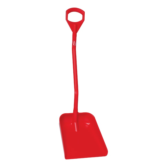 Ergonomische Schaufel - SCHAUF-ERGON-380X340X90MM-L1310MM-ROT