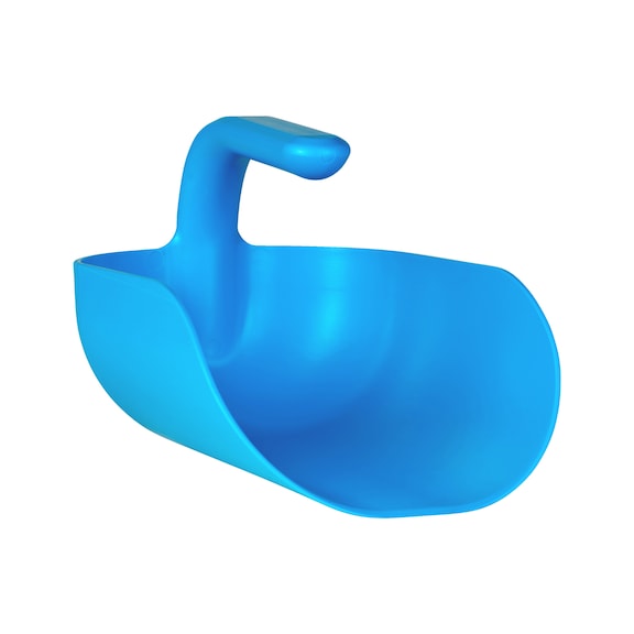 Ergonomic filling shovel - HNDSCHAUF-ERGO-2LTR-L270MM-BLAU
