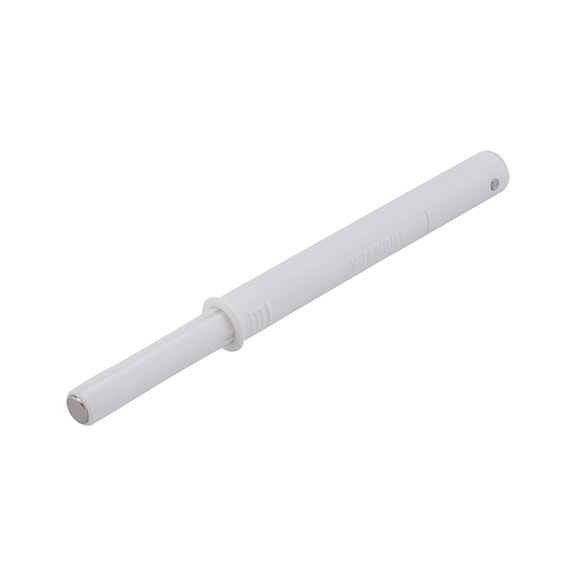 Long magnetic push latch - AY-PRESS-MAGNET-CLOSER -HNGE-LONG-WHITE