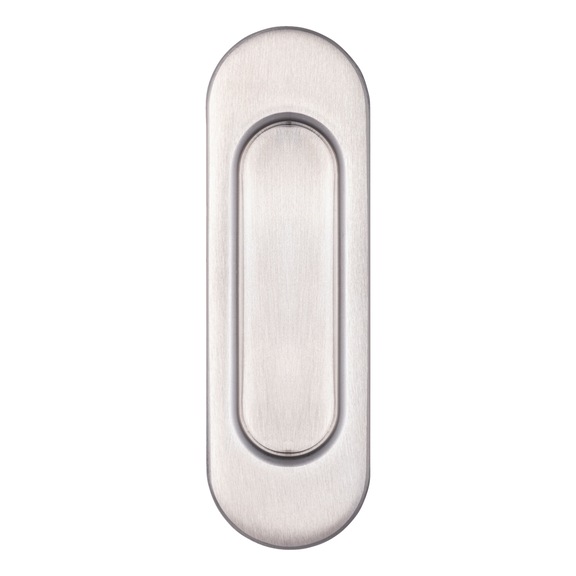Poign&eacute;e cuvette pour porte coulissante - SHELL-F.SLIDDR-OV-MAT-A2