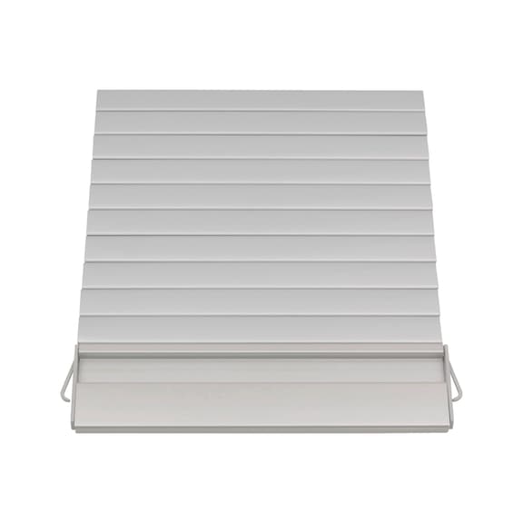 Rollladensystem Vertikal-Montagebox Für Aufsatzschränke und Oberschränke - MOEBLROLLLAD-ALU-A2/FINISH-600/1000/20MM