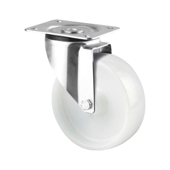 Döner tekerlekli nakliye tekerleği PP - 1