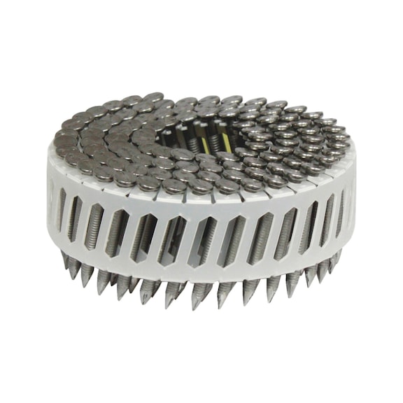 Braket çivisi 15 derece paslanmaz çelik A2 - NL-BRKT-GROV-SST-15DGR-28X25MM