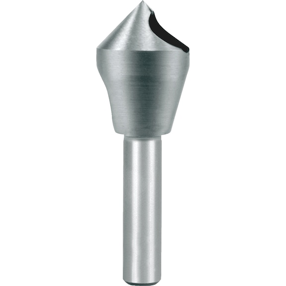 Cross-hole countersink Ruko conical countersink with cross hole 90° HSS plain