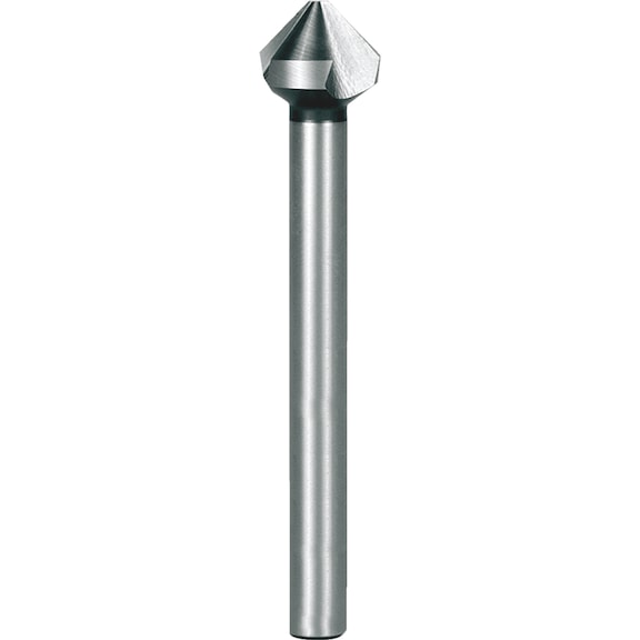 Conical countersink HSS Ruko DIN 335 plain form C with long straight shank