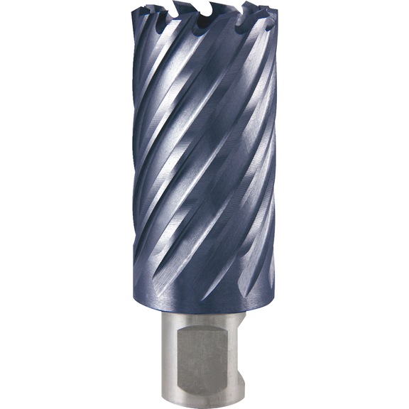 Metal core drill bit Ruko HSS TiAlN Weldon holder - CREDRL-RUKO-108514F-HSS-L88-D14