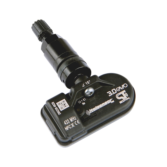 Sistema di monitoraggio pressione pneumatici NFC ItalSensor 3.0evoST - SENSORE-UNIV-TPMS-NFC-CLMP-BLACK