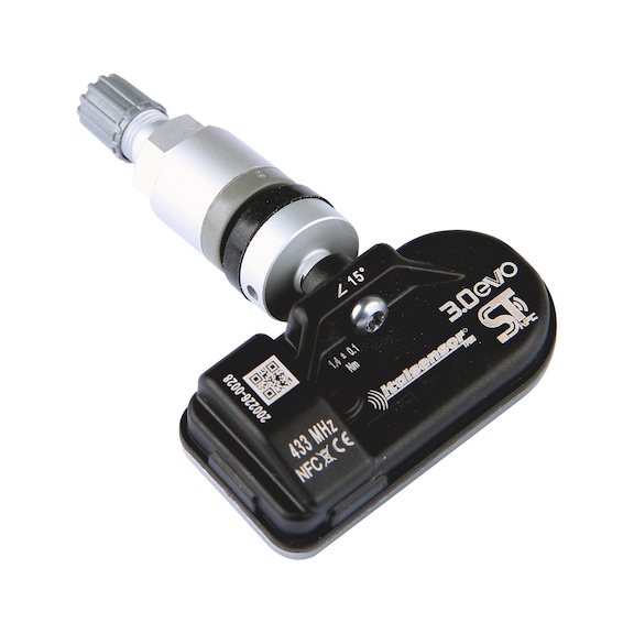 Sistema di monitoraggio pressione pneumatici NFC ItalSensor 3.0evoST - SENSORE-UNIV-TPMS-NFC-CLMP-SILVER