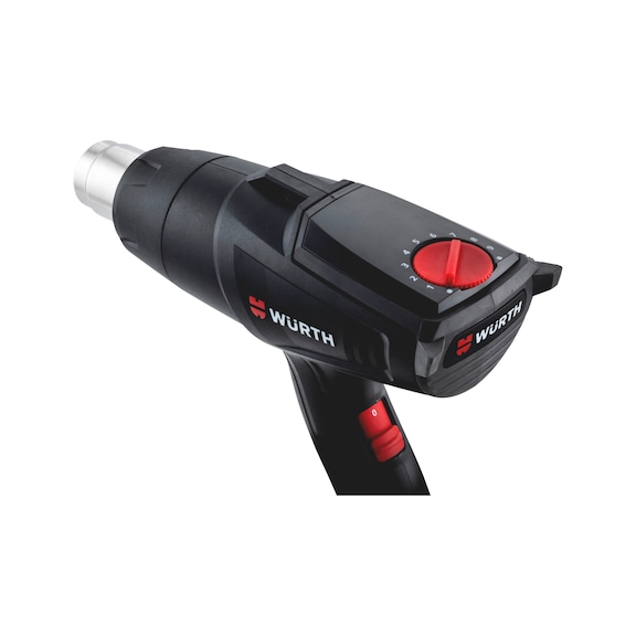 230V SET PISTOLET AIR CHAUD DÉCAPANT + ACCESSOIRES HOLZMANN HLP2000
