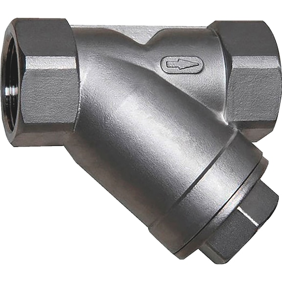 Mud flap stainless steel with stainless steel strainer - 1