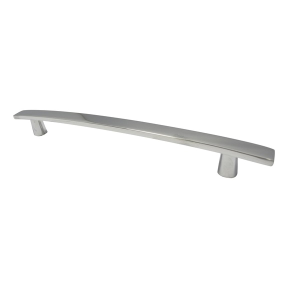 Designer furniture handle D handle, curved - HNDL-STRING-CURVE-A2/FINISH-146MM