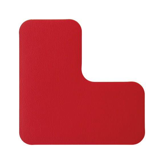 Heavy Duty floor marking, L-piece - FLRMRK-(L-SHAPE)-HD-RED