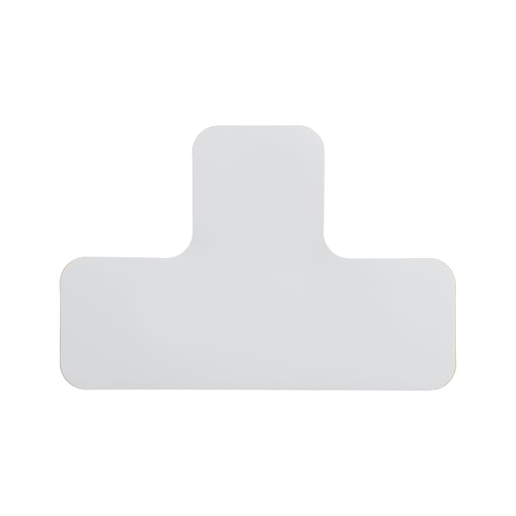 Bodenmarkierung Heavy Duty T-St&uuml;ck - BODMARK-(T-FORM)-HD-WEISS
