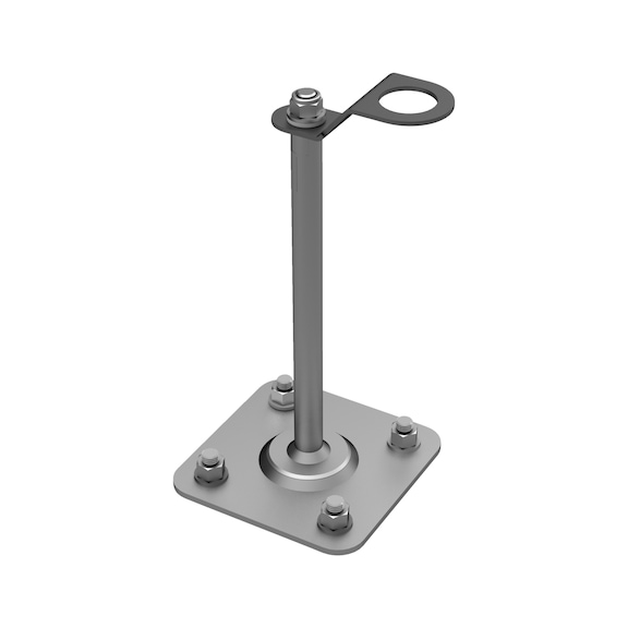 Single anchor point for concrete With 360° fixing bolt anchor