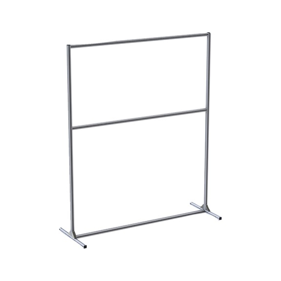 Workstation for WAPS HygieneFlex FIXED LIGHT - WAPS-HYGIENEWND-FEST-L-Q-1580X550X1900MM