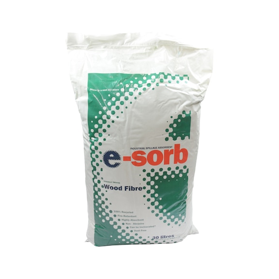 Granulated absorbent - ABSORBGRA-GREEN-30LTR