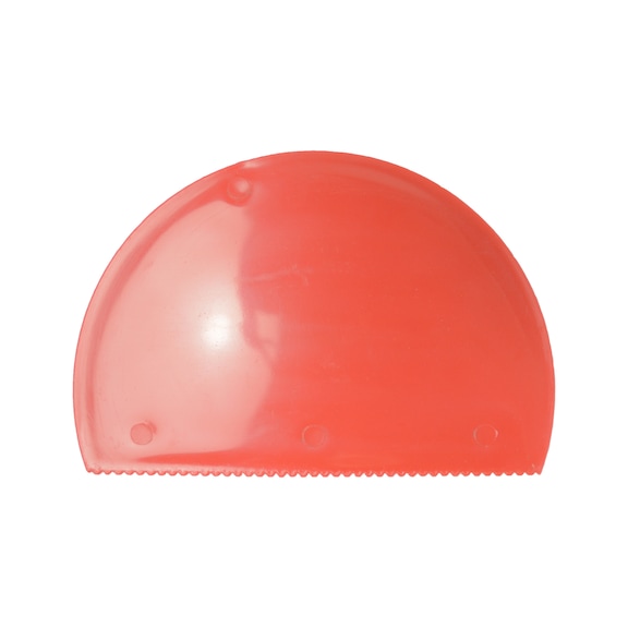 Serrated Glue Spatula Tool - GLUSPTLA-RED-PLA