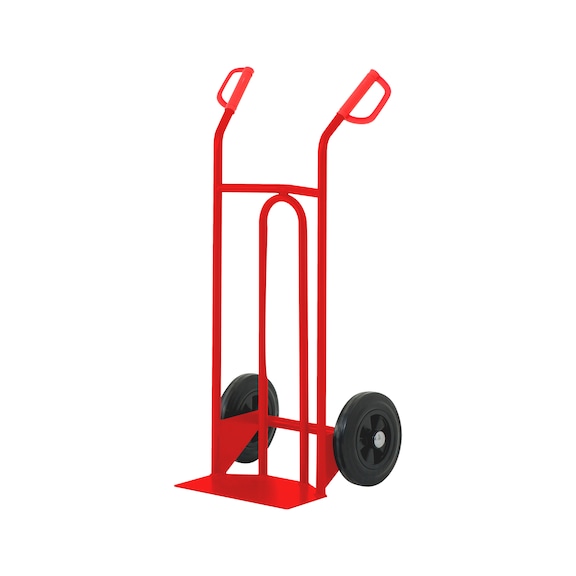 Diable avec pelle fixe et dossier incurvé - capacité 250 kg