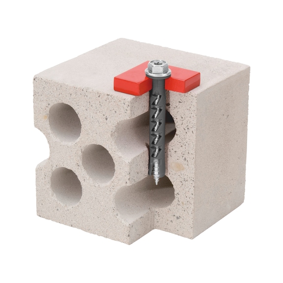 Rawlplug Bullone Scudo Ancoraggio Plastica Muratura RAWLBOLT Zincato
