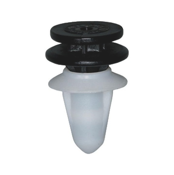 Interior trim clip with special design - INTRMCLIP-VW/AUDI-BLCK-(GRMT-WHITE)