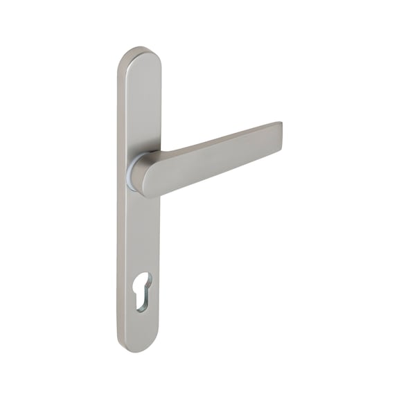 Door handles Flat on exterior plate - DH-ALU-OUTS-H-FL-CK-92-8-216-F9/(A2-OPTI