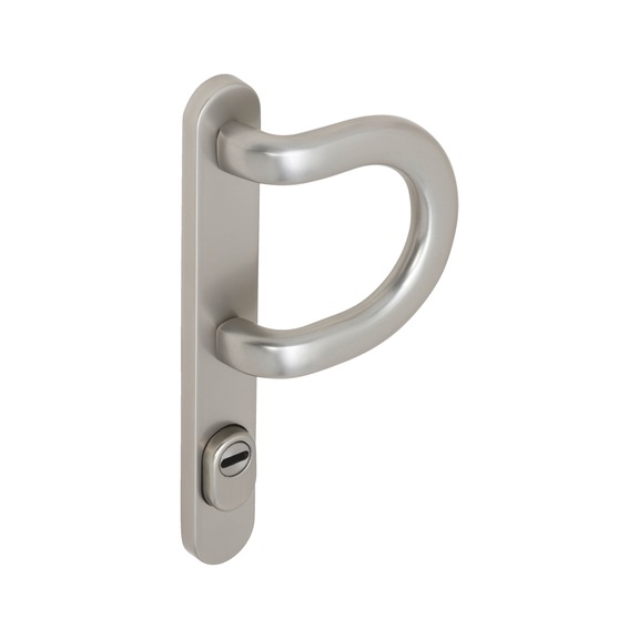 Stirrup handle On exterior plate - DH-ALU-OUTS-BOW-CC-92-8-210-F9/(A2-OPT