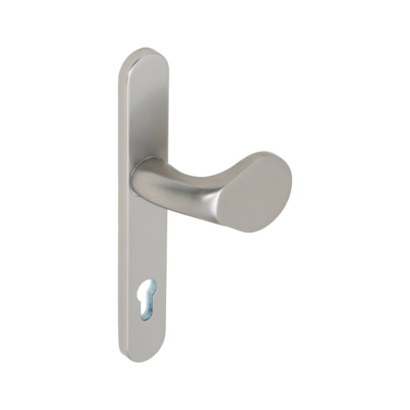 Handle plate on outer plate - DH-ALU-OUTS-GP-CK-92-8-210-F9/(A2-OPT)