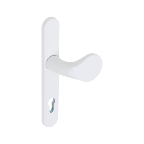 Handle plate on outer plate - DH-ALU-OUTS-GP-CK-92-8-210-RAL9016