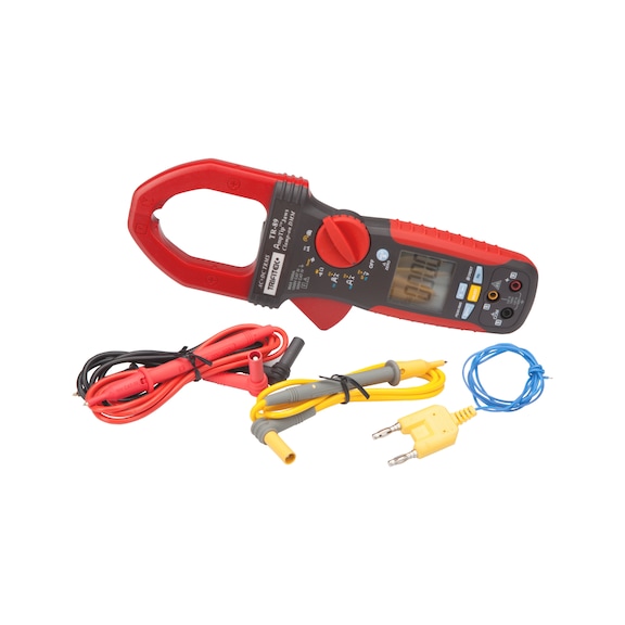 TRMS AC/DC clamp meter TRIFITEK TR-89 - CLMPM-BLACK/RED-AC/DC-1000A