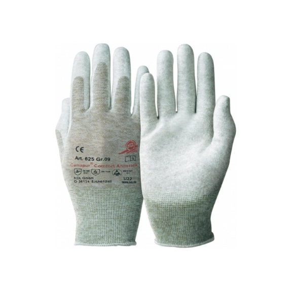 Schutzhandschuh gestrickt mit Beschichtung KCL Camapur Comfort Antistatik 625 - SCHTZHNDSHH-KCL625-CAMAPUR-COMFORT-GR6
