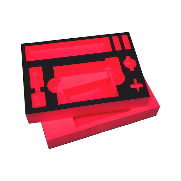 Foam insert f. glass repair 2.0 upper and lower p. - FMINRT-BLACKBOX-UPPERPART-LOWERPART