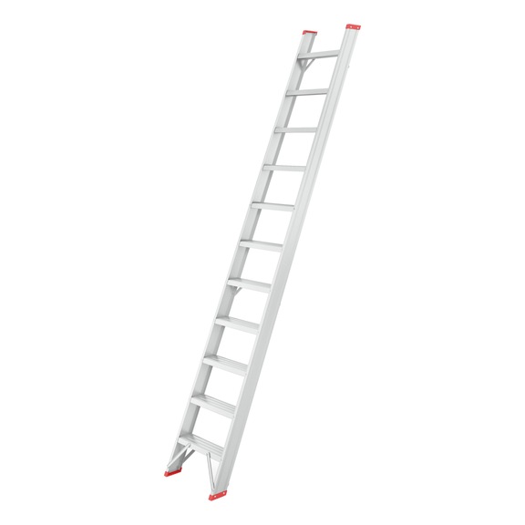 Echelle simple avec marches en aluminium - LANDLDR-ALU-11STEP