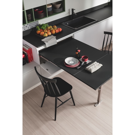 Tavolo estraibile da cassetto  T-TABLE - 1