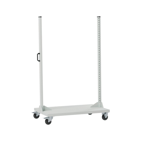 Trolley, perforated plate system - TRLY-PERFPLT-2SD-EMPTY-2X3L-RAL7035