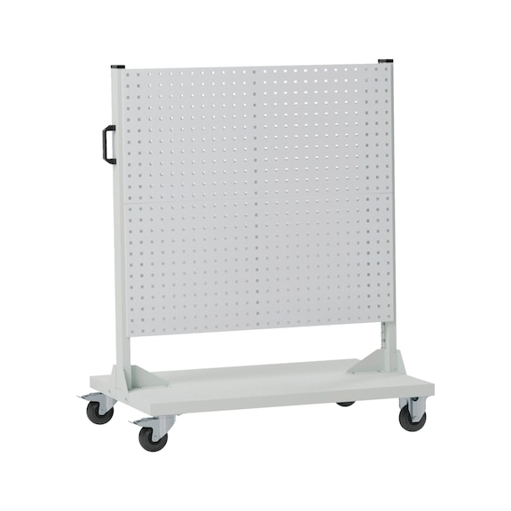 Trolley, perforated plate system - TRLY-PERFPLT-2SD-2X2L-RAL7035/7035