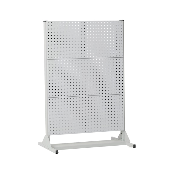 Standregal Lochplattensystem - STANDRGL-LOPL-2SEIT-2X3L-RAL7035/7035
