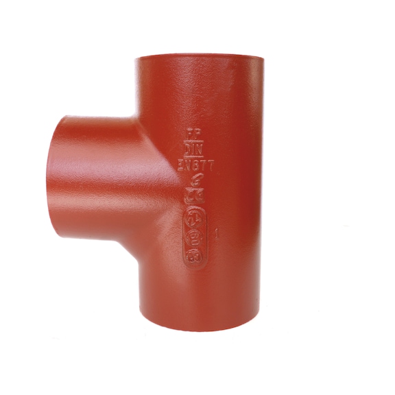 Braga di scarico in ghisa SML 88&deg; PRE - BRAGA-GHISA-SML-88&deg;-DN-100X100