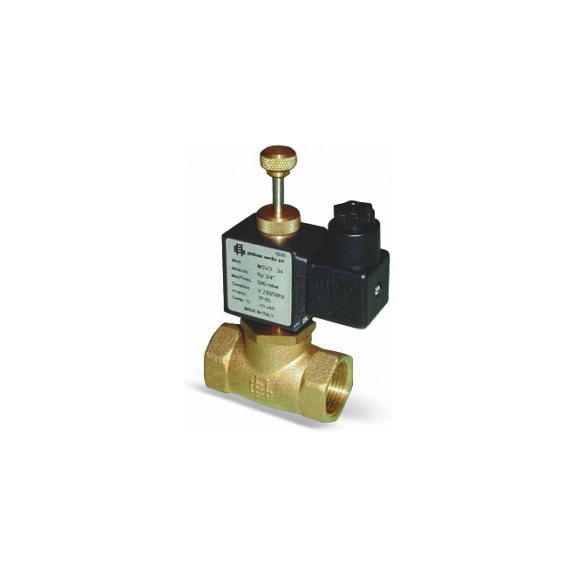 Elettrovalvola gas norm. aperta ria. man. MSVO WAT - EL-VALV.-MSVO-GAS-NORM.-APERTA-3/4"-24V