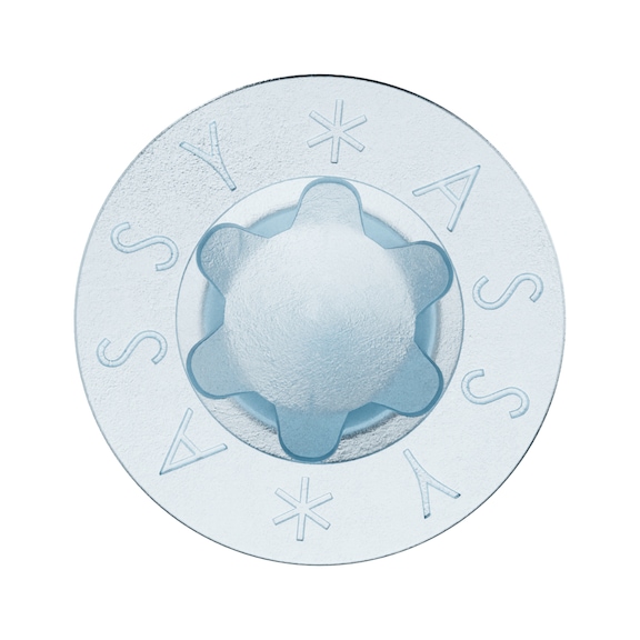 ASSY<SUP>®</SUP> 4 CS fittings screw Steel zinc plated full thread countersunk head - SCR-CS-WO-RW20-(A2K)-4X50/44