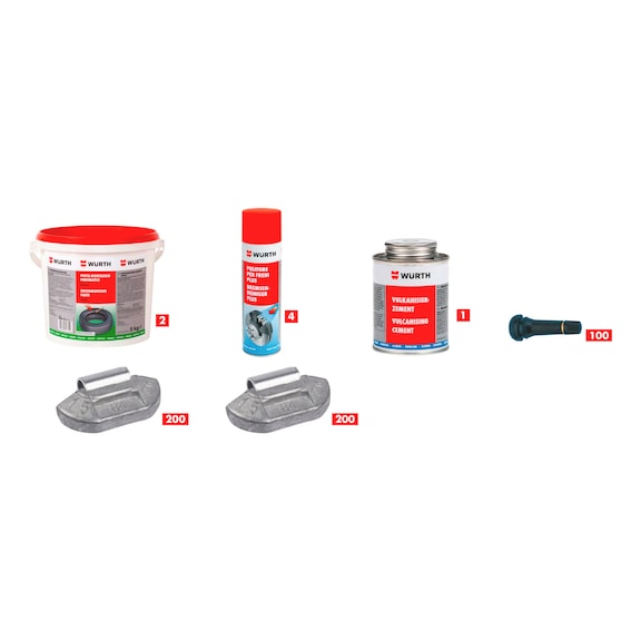 Kit montaggio pneumatici 