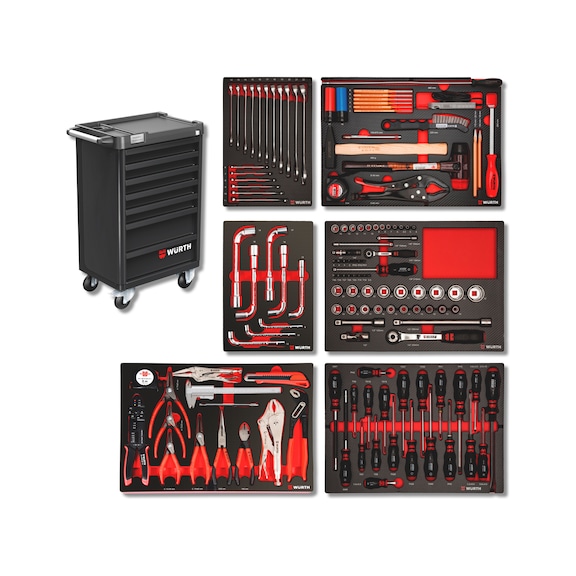 Servante d'atelier équipée d'outils - SERVANTE SPECIALE VL