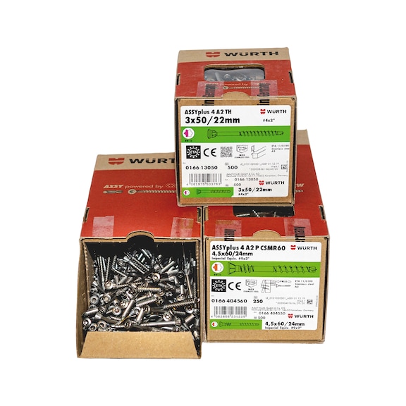 ASSYplus 4 A2 w. bit RW C 6.3 (1/4) set 1510 pcs - ASSYPLUS-4-A2-SET-1510-PCS